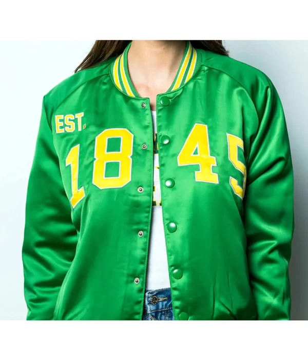 Baylor University Bears Vintage Green Satin Jackets