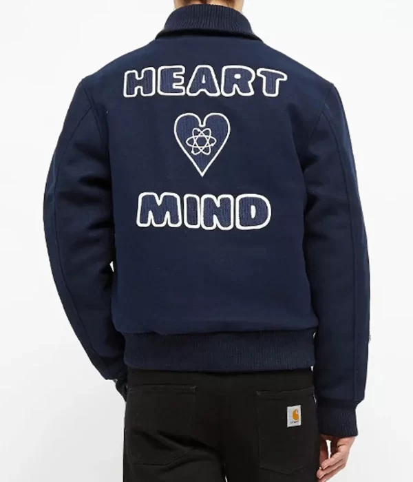 Billionaire Boys Club Heart and Mind Blue Varsity wool Jacket