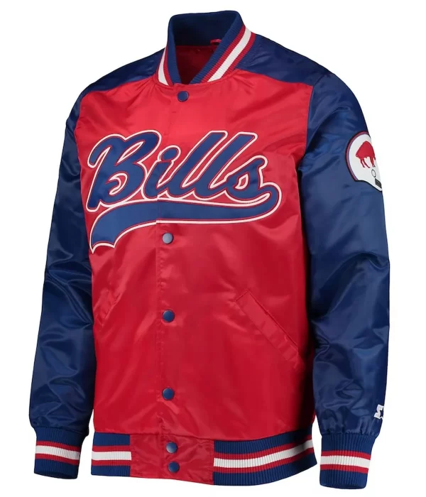 Buffalo Bills The Tradition Varsity Satin Jacket