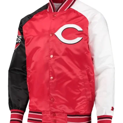 Cincinnati Reds Reliever Raglan Jacket