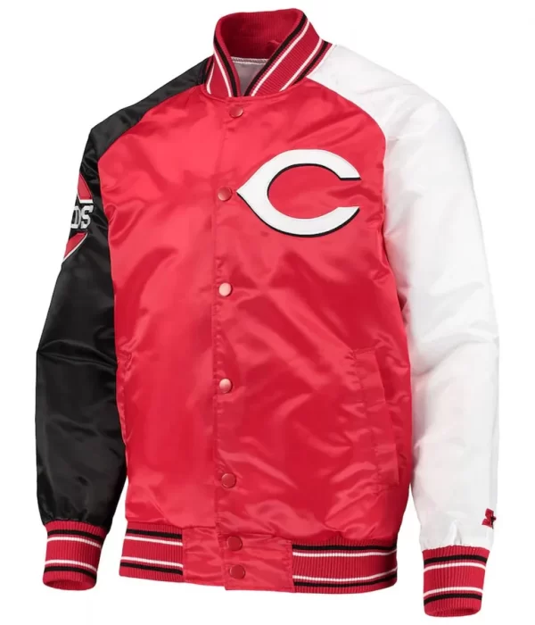 Cincinnati Reds Reliever Raglan Jacket