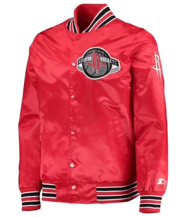 Houston Rockets The Diamond Classic Red Jacket