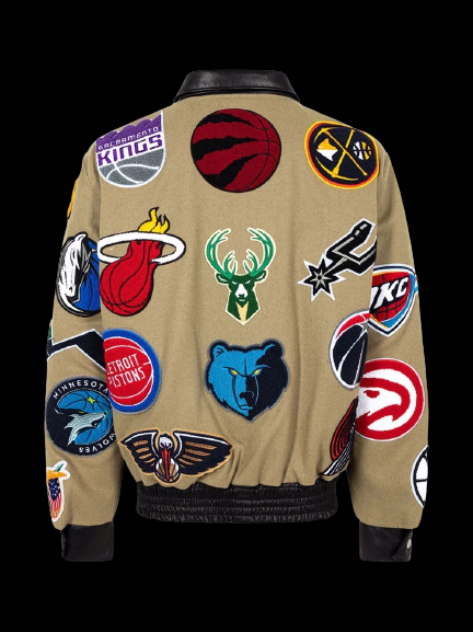 NBA Collage wool jacket