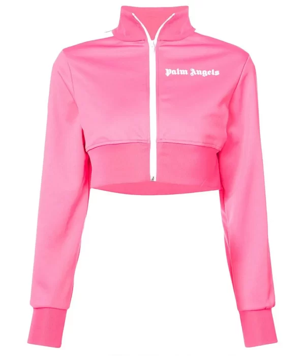 Women’s Track Palm Angels Cropped Jacket pink
