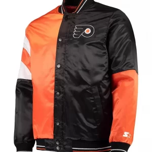 Philadelphia Flyers Leader Varsity Satin Jacket