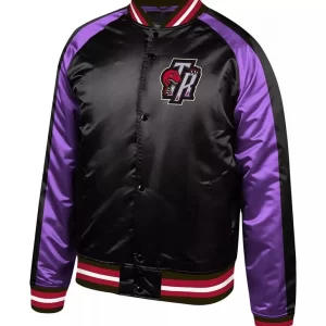 Toronto Raptors Hardwood Purple and Black Jacket