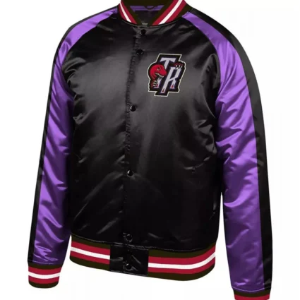 Toronto Raptors Hardwood Purple and Black Jacket