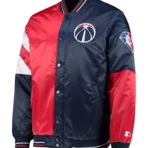 Washington Wizards Leader 75th Anniversary Satin Jacket