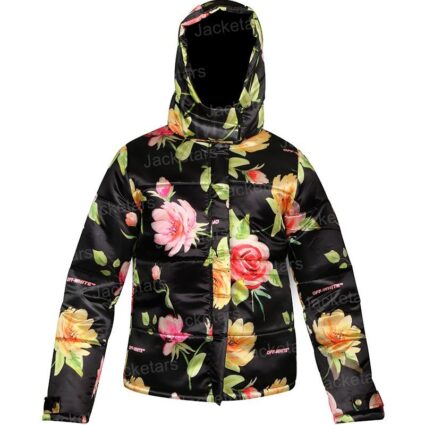 Floral Puffer Jacket