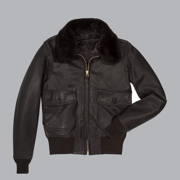 Cockpit USA G-1 Flight Jacket with Removable Collar