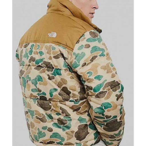 Camo north face Ted Lasso jacket