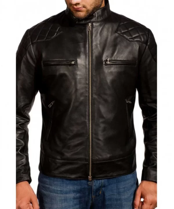 Hannibal Lecter Motorcycle Leather Jacket - A2 Jackets