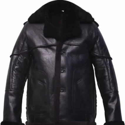 The Punisher Season 02 Ben Barnes Shearling Jacket