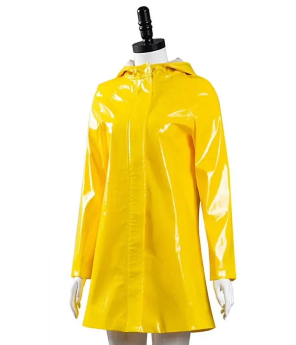 Coraline Jones Yellow Coat with Hood side