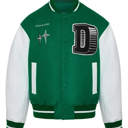 Varsity Gambler Doncare Jacket green