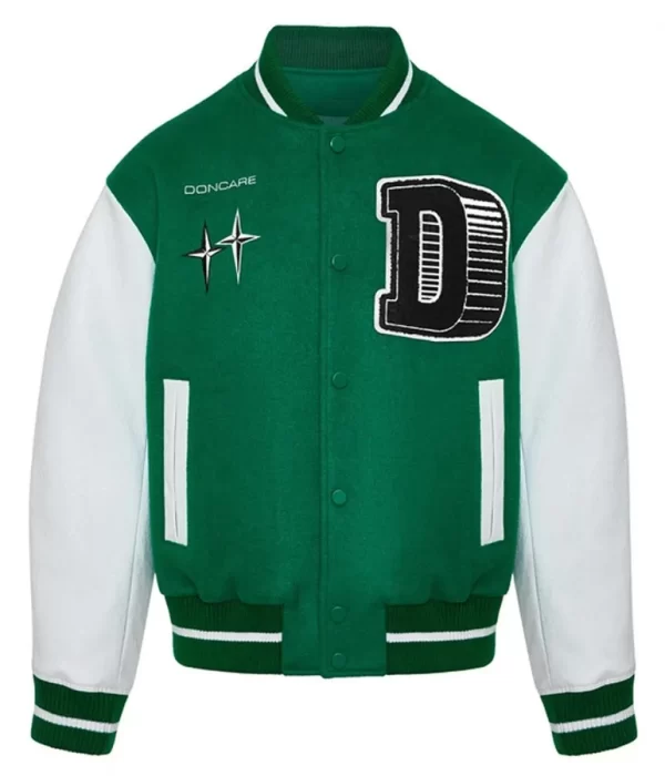 Varsity Gambler Doncare Jacket green
