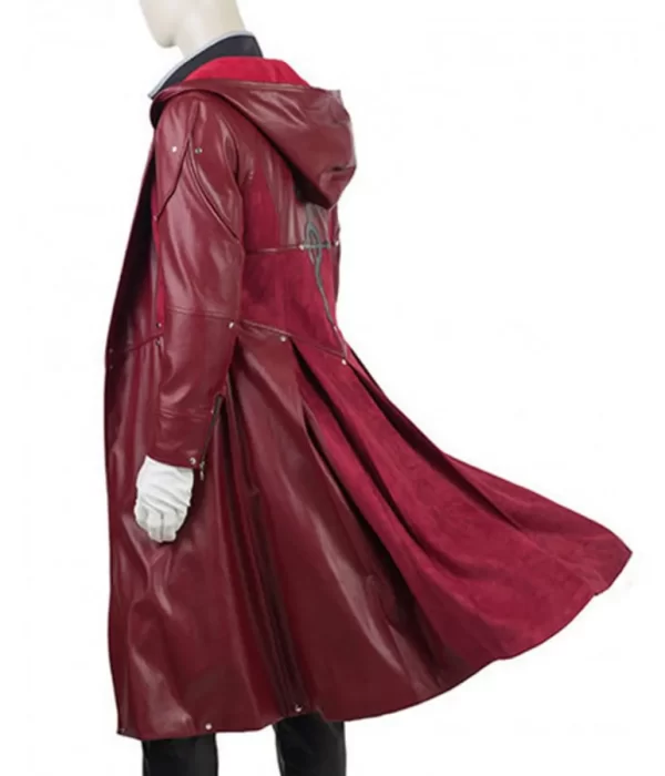 Fullmetal Alchemist Edward Elric Leather Red Coat side