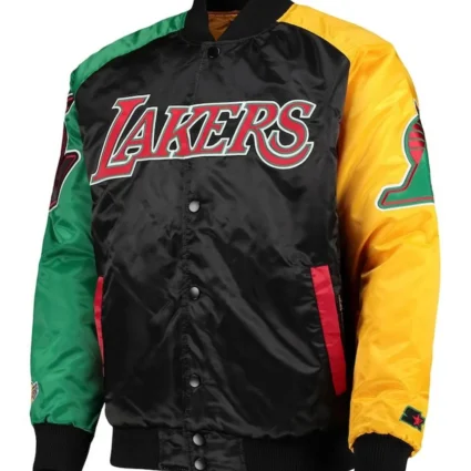 LA Lakers Ty Mopkins Red/Black Jacket