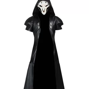 Reaper Overwatch Leather Coat with Vest