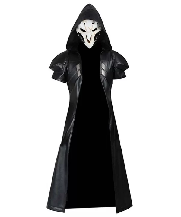 Reaper Overwatch Leather Coat with Vest