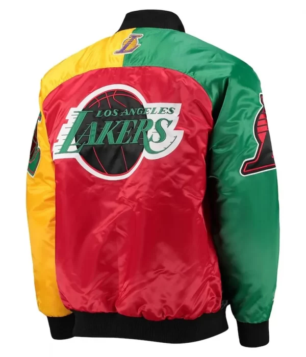 LA Lakers Ty Mopkins Red and Black Jacket
