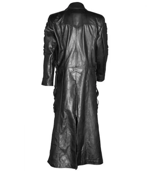 The Punisher Thomas Jane Leather Coat back