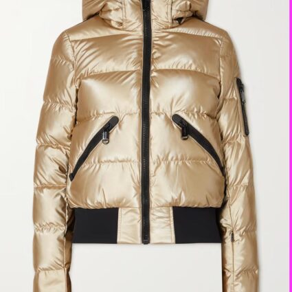 Gold Puffer Jacket