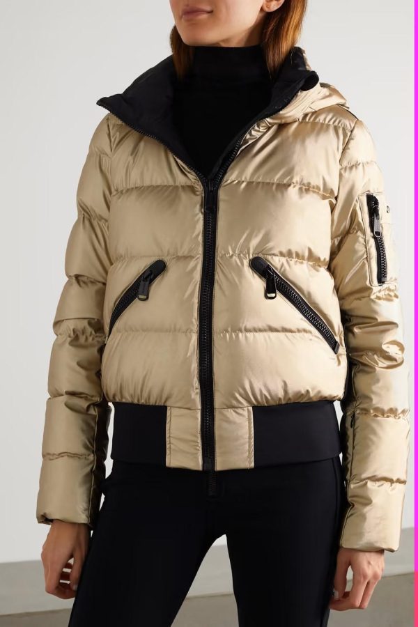 Gold Puffer Ted Lasso Jacket