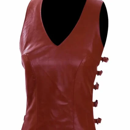 Gina Torres Firefly Leather Vest