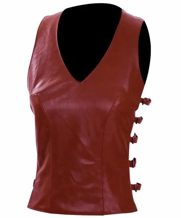 Gina Torres Firefly Leather Vest
