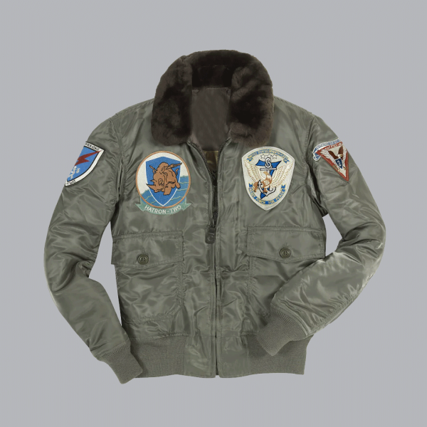 G-1 US Fighter Weapons Jacket with Patches - A2 Jackets