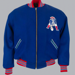 Varsity Boston Patriots 1965 Royal Blue Wool Jacket