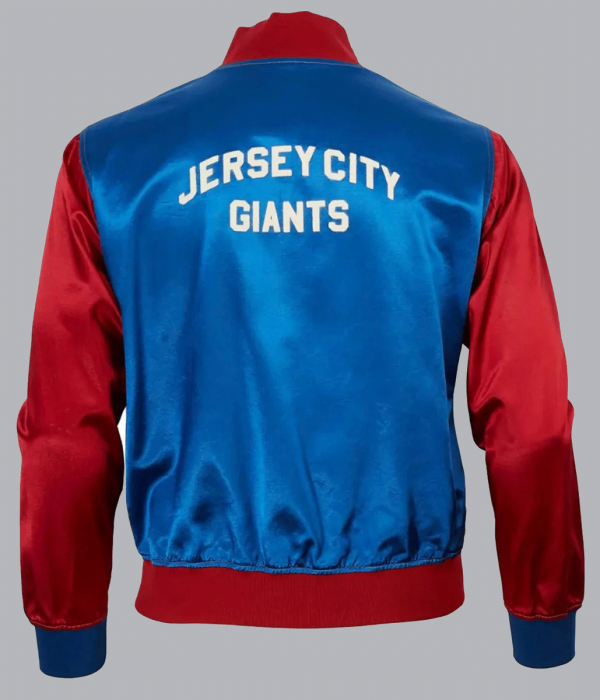 Jersey City Giants Blue and Red Jacket back