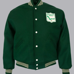 Varsity 1960 Philadelphia Eagles Green Wool Jacket