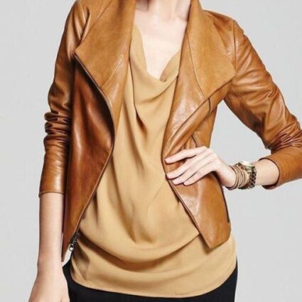 Melinda Monroe Virgin River Leather Jacket