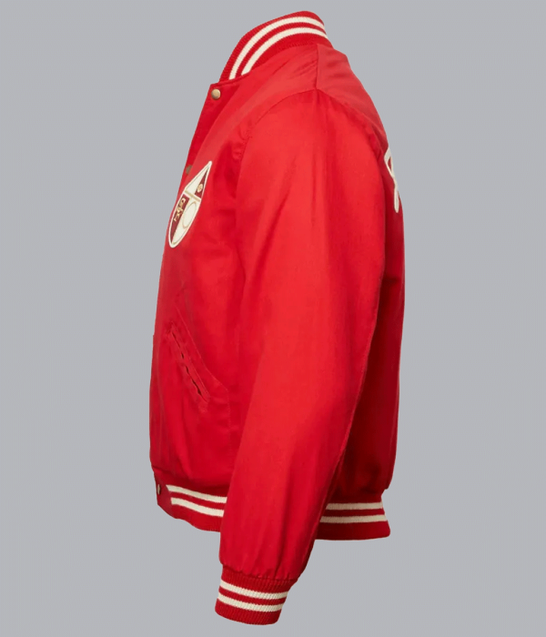 San Francisco 49ers Cotton Red Jacket