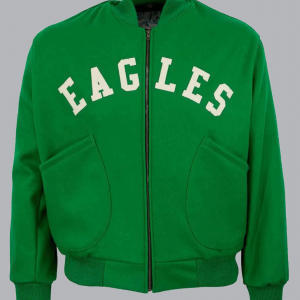 Varsity Philadelphia Eagles 1947 Green Wool Jacket