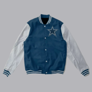 Dallas Cowboys Wool and Leather Jacket