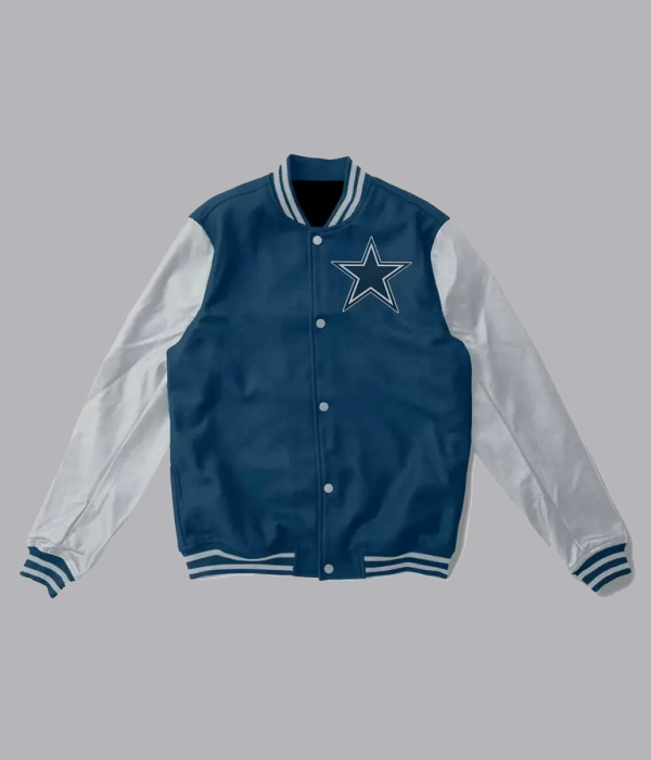 Dallas Cowboys Wool and Leather Jacket
