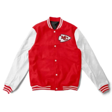 Kansas City Chiefs Super Bowl Champions White and Red Jacket