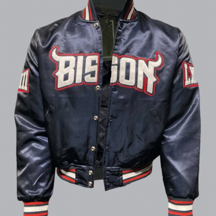 Men’s Howard University Bison Bomber Blue Jacket