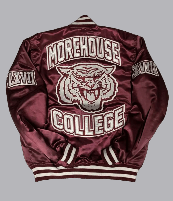 Men’s Morehouse College Bomber Maroon Jacket