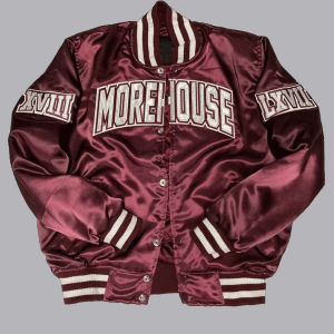 Men’s Morehouse College Maroon Bomber Jacket