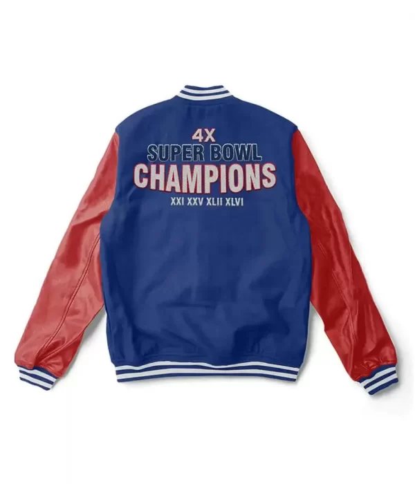NY Champions Giants Letterman Jacket