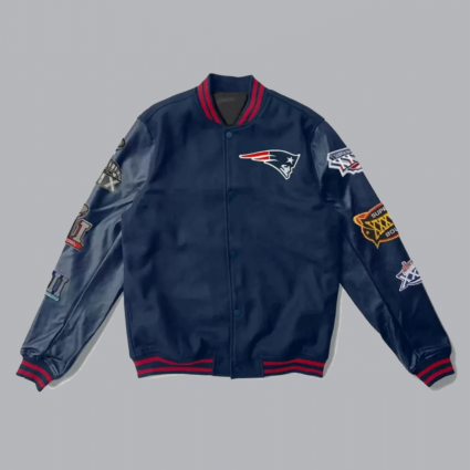 New England Patriots 6X Super Bowl Champions Jacket