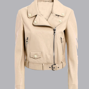 Tankhouse Tara Holt Light Pink Leather Jacket