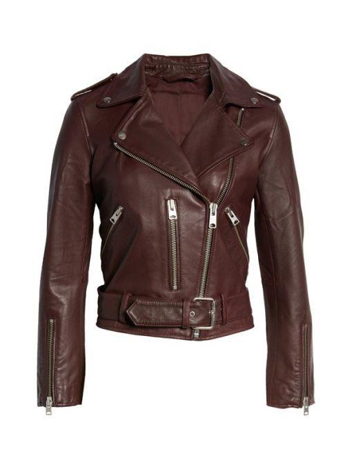 Virgin River Brie Leather Jacket