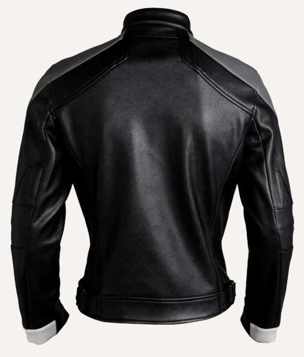 Agents of Shield S04 Robbie Reyes Black Leather Jacket