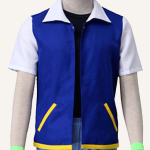 Ash Ketchum Pokemon Blue Jacket