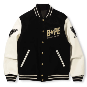 Bape A Bathing Ape OVO Varsity Jacket